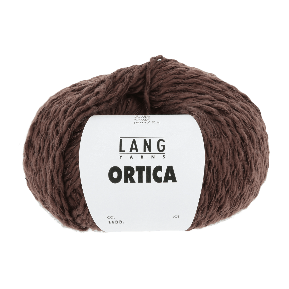 Lang Yarns Summer Yarns Brown LANGYARNS | Ortica | Worsted / Aran | 1133