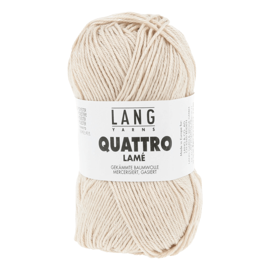 Lang Yarns Summer Yarns Cream LANG YARNS | Quattro Lamé | Sport | 1112
