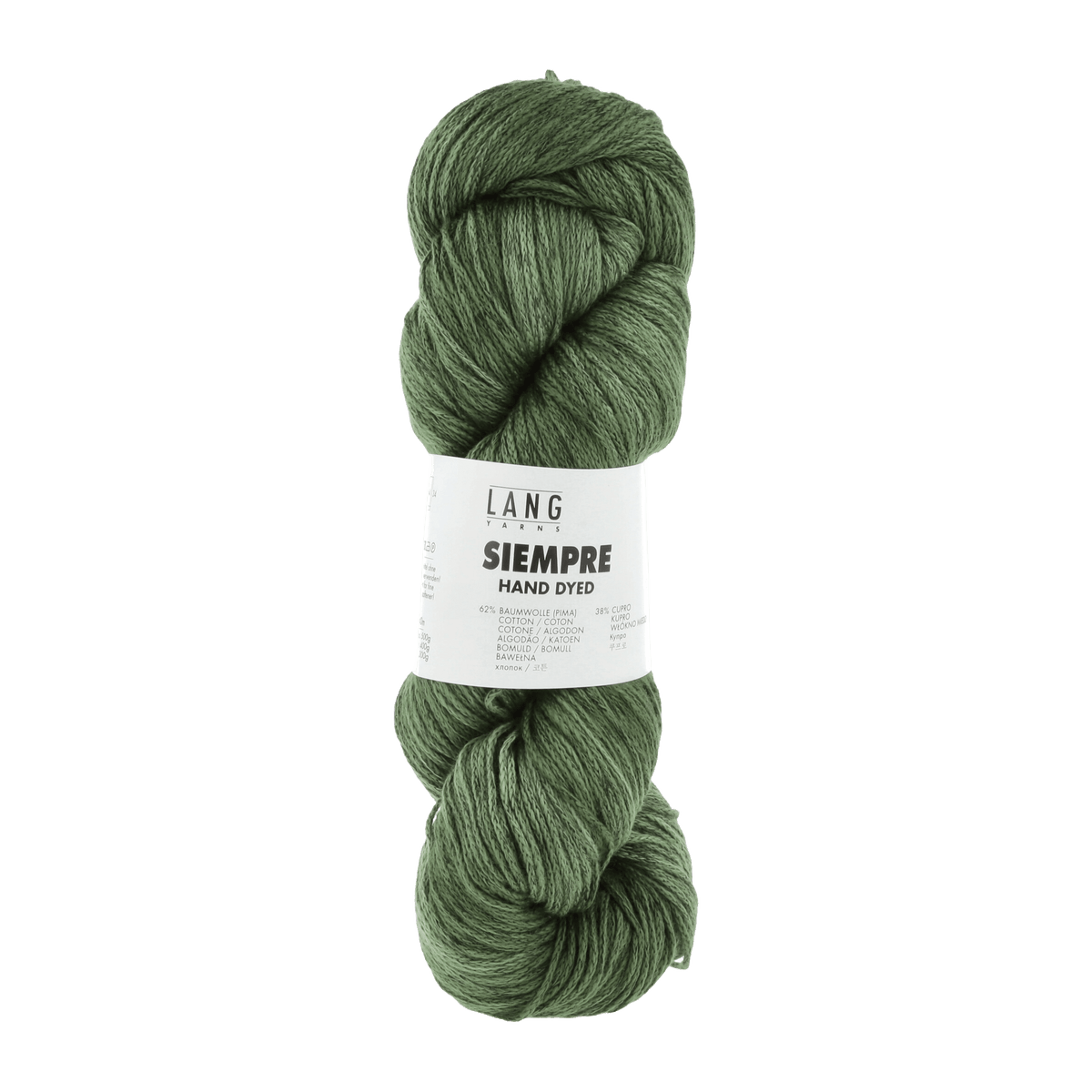 Lang Yarns Summer Yarns Dark Green LANGYARNS | Siempre | DK | 1136