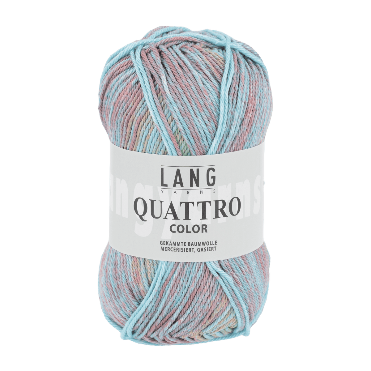 Lang Yarns Summer Yarns Green / Lilac LANGYARNS | Quattro Colour | Sport | 812