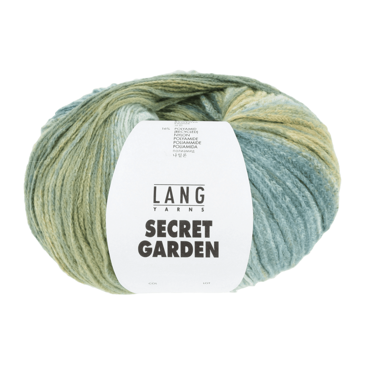 Lang Yarns Summer Yarns Green / Petrol LANGYARNS | Secret Garden | DK | 1139