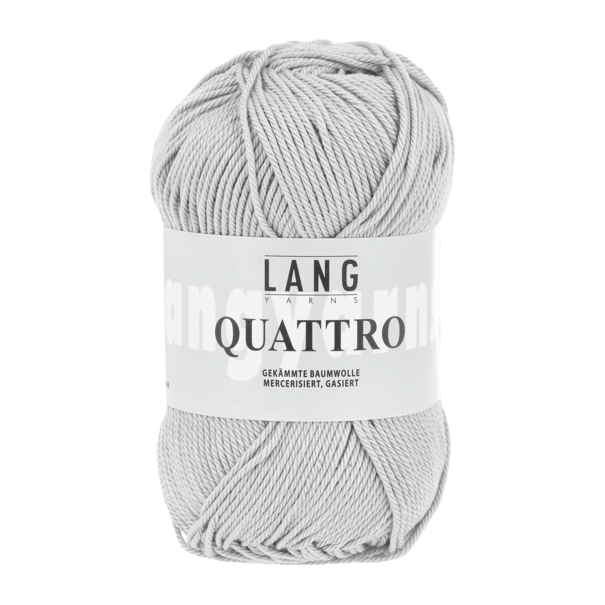 Lang Yarns Summer Yarns Grey LANGYARNS | Quattro | Sport | 16