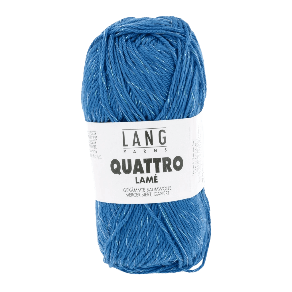 Lang Yarns Summer Yarns Lapislazuli LANG YARNS | Quattro Lamé | Sport | 1112