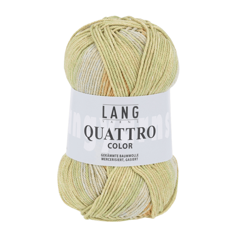 Lang Yarns Summer Yarns Lime LANGYARNS | Quattro Colour | Sport | 812