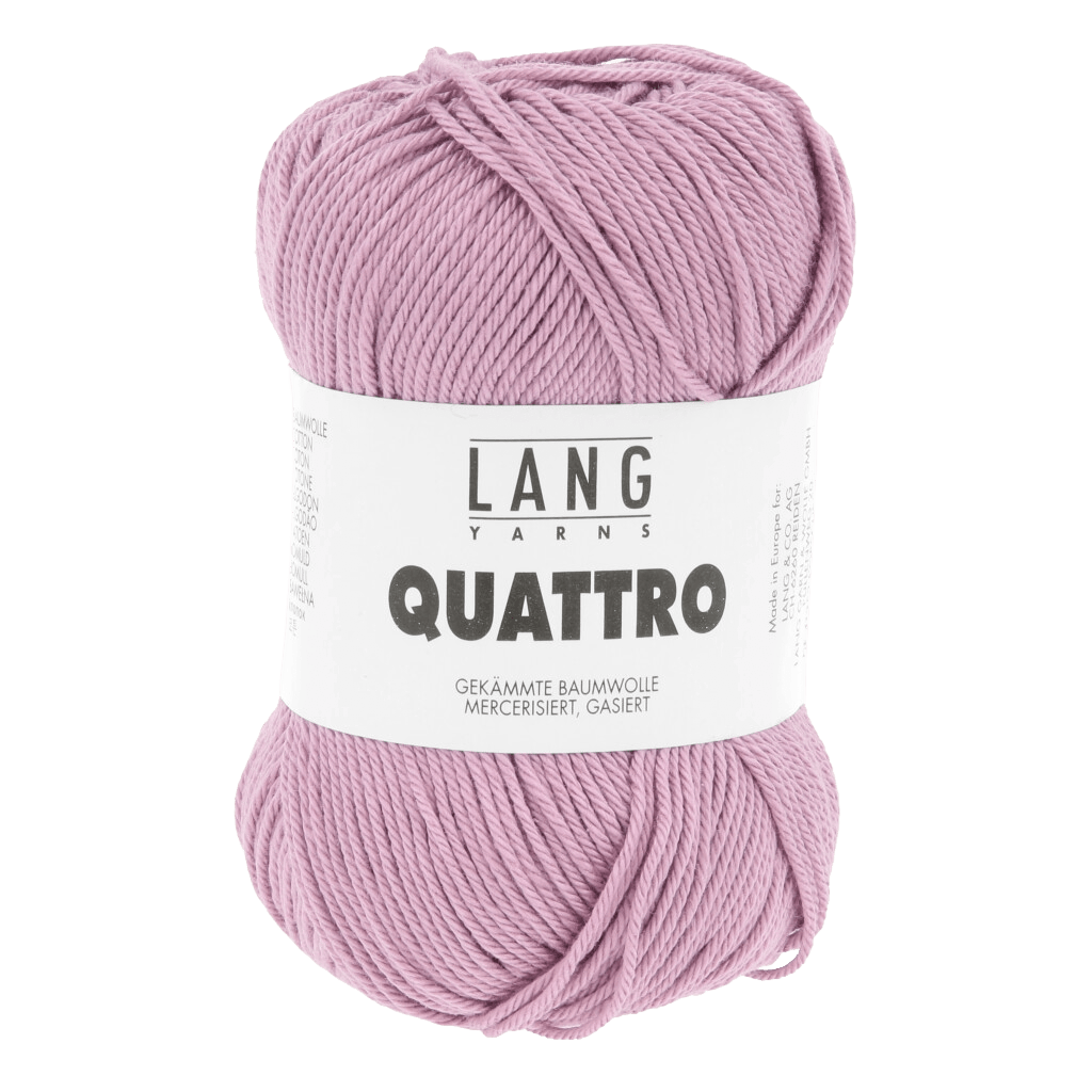 Lang Yarns Summer Yarns Mauve LANG YARNS | Quattro | Sport | 16