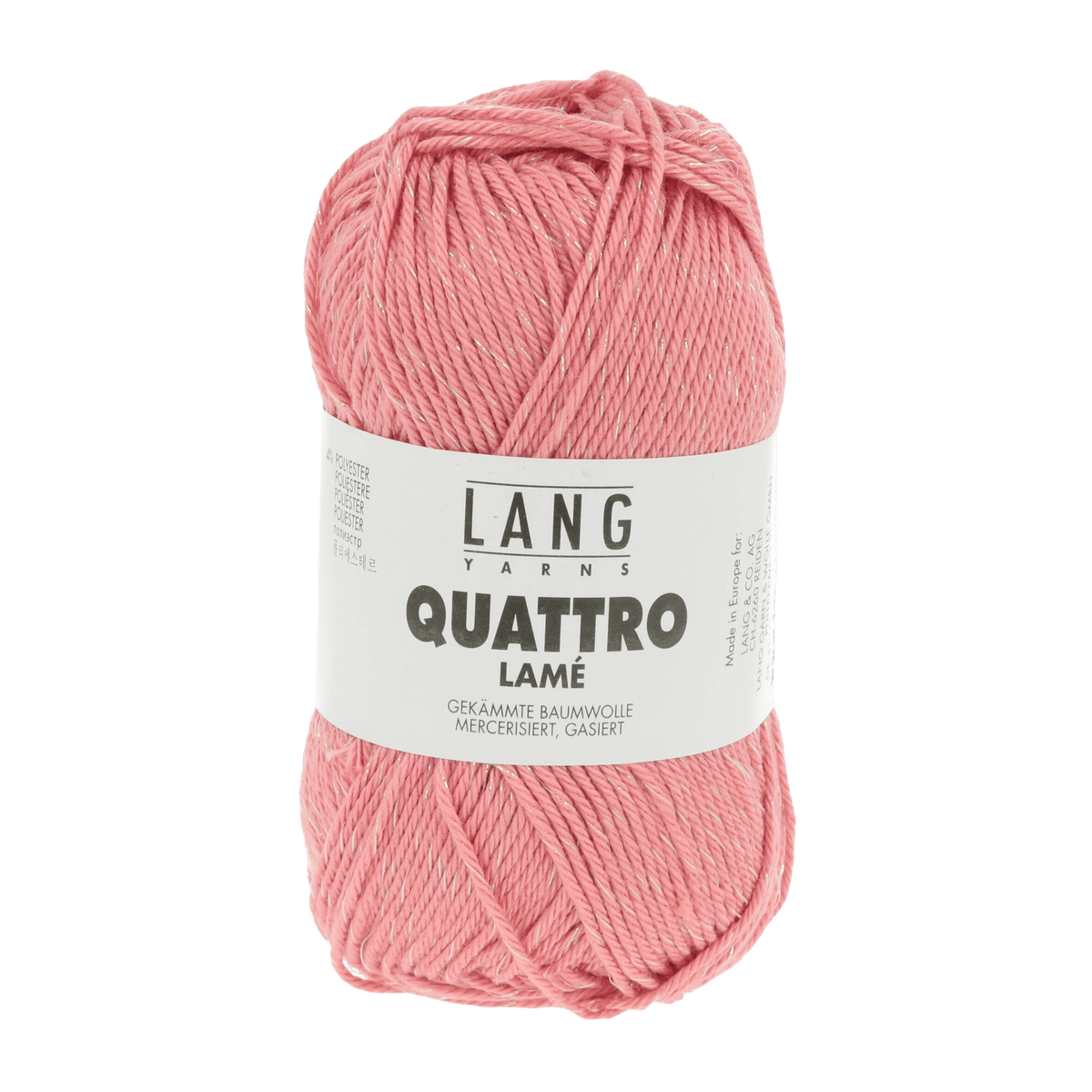 Lang Yarns Summer Yarns Melon LANGYARNS | Quattro Lamé | Sport | 1133