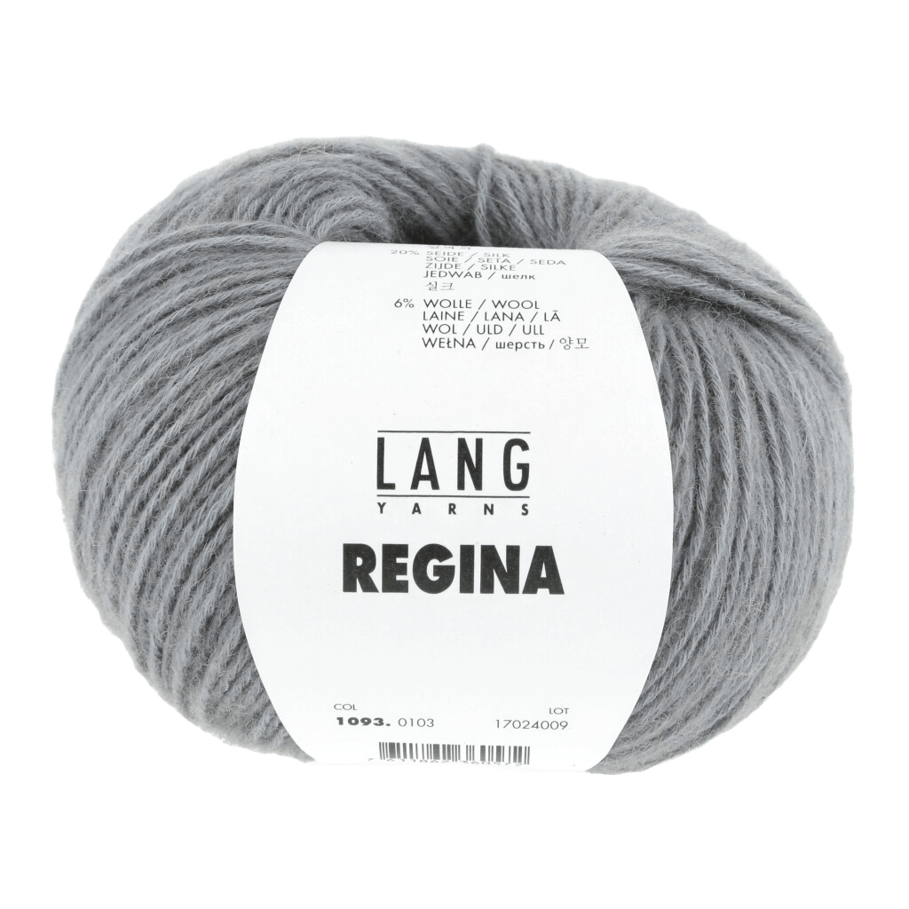 Lang Yarns Summer Yarns Mouse Grey LANGYARNS | Regina | DK | 1093