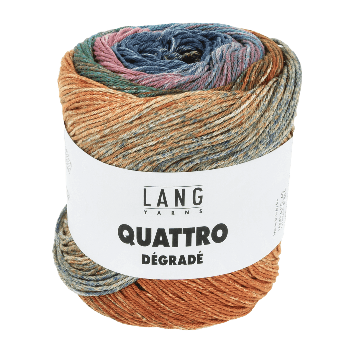 Lang Yarns Summer Yarns Multicolour LANGYARNS | Quattro Dégradé | Sport | 1088