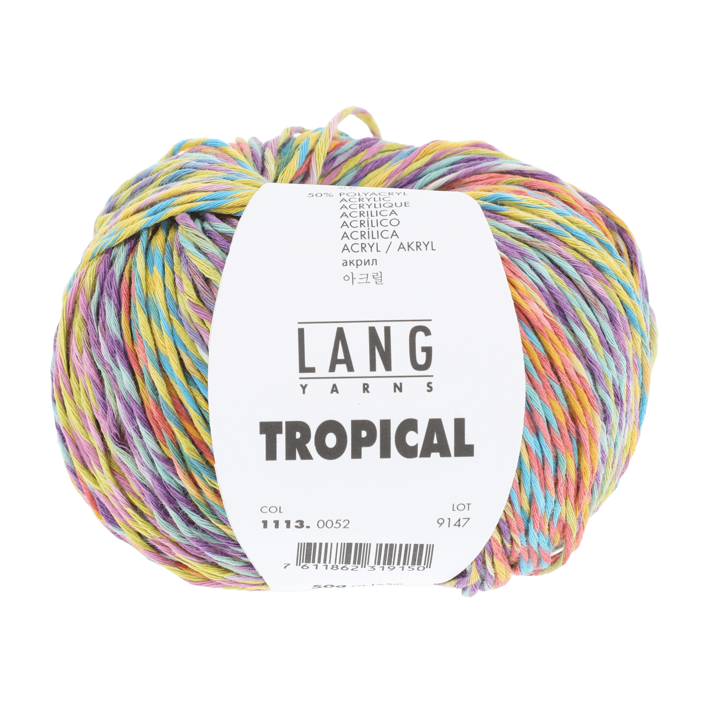 Lang Yarns Summer Yarns Multicolour Pastel LANGYARNS | Tropical | DK | 1113