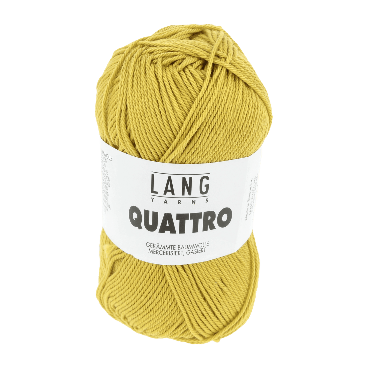 Lang Yarns Summer Yarns Mustard LANGYARNS | Quattro | Sport | 16