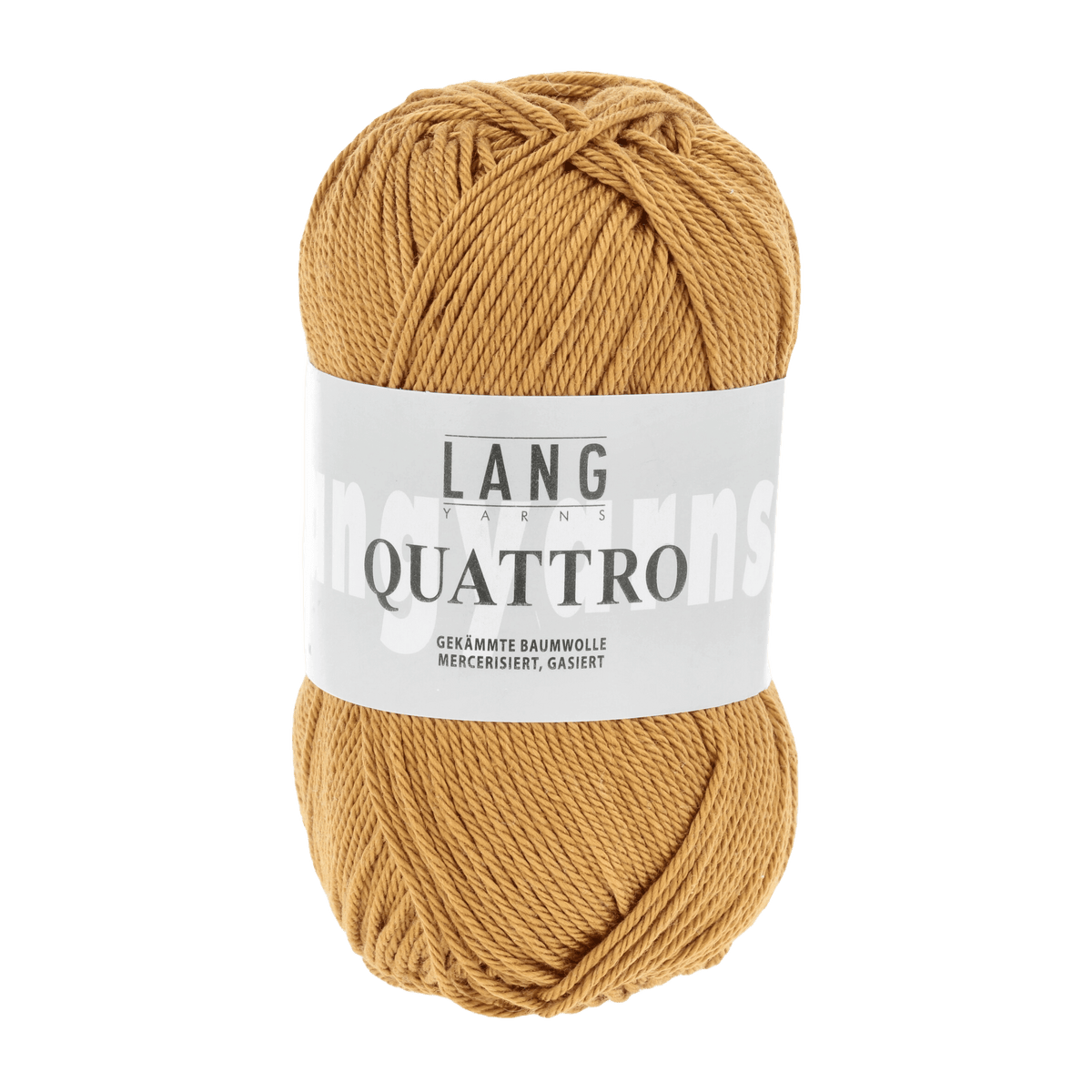 Lang Yarns Summer Yarns Mustard Yellow LANGYARNS | Quattro | Sport | 16