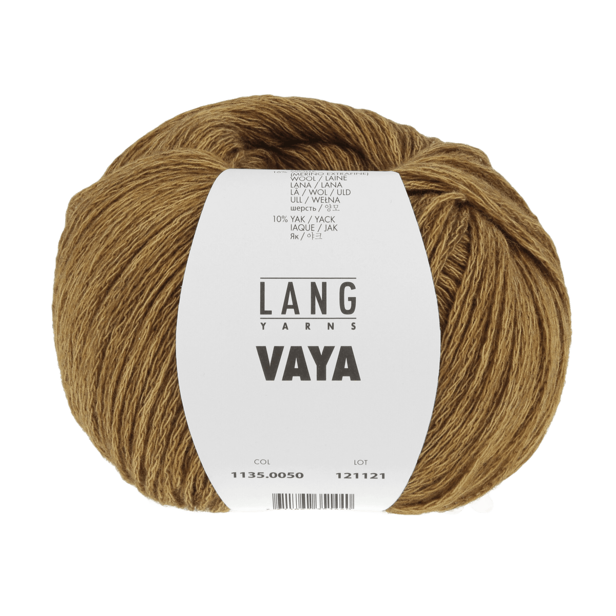 Lang Yarns Summer Yarns Mustard Yellow LANGYARNS | Vaya | DK | 1135