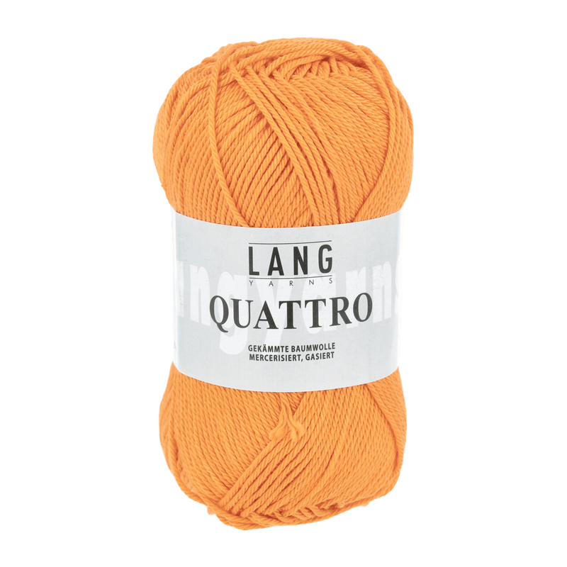 Lang Yarns Summer Yarns Orange 2 LANGYARNS | Quattro | Sport | 16