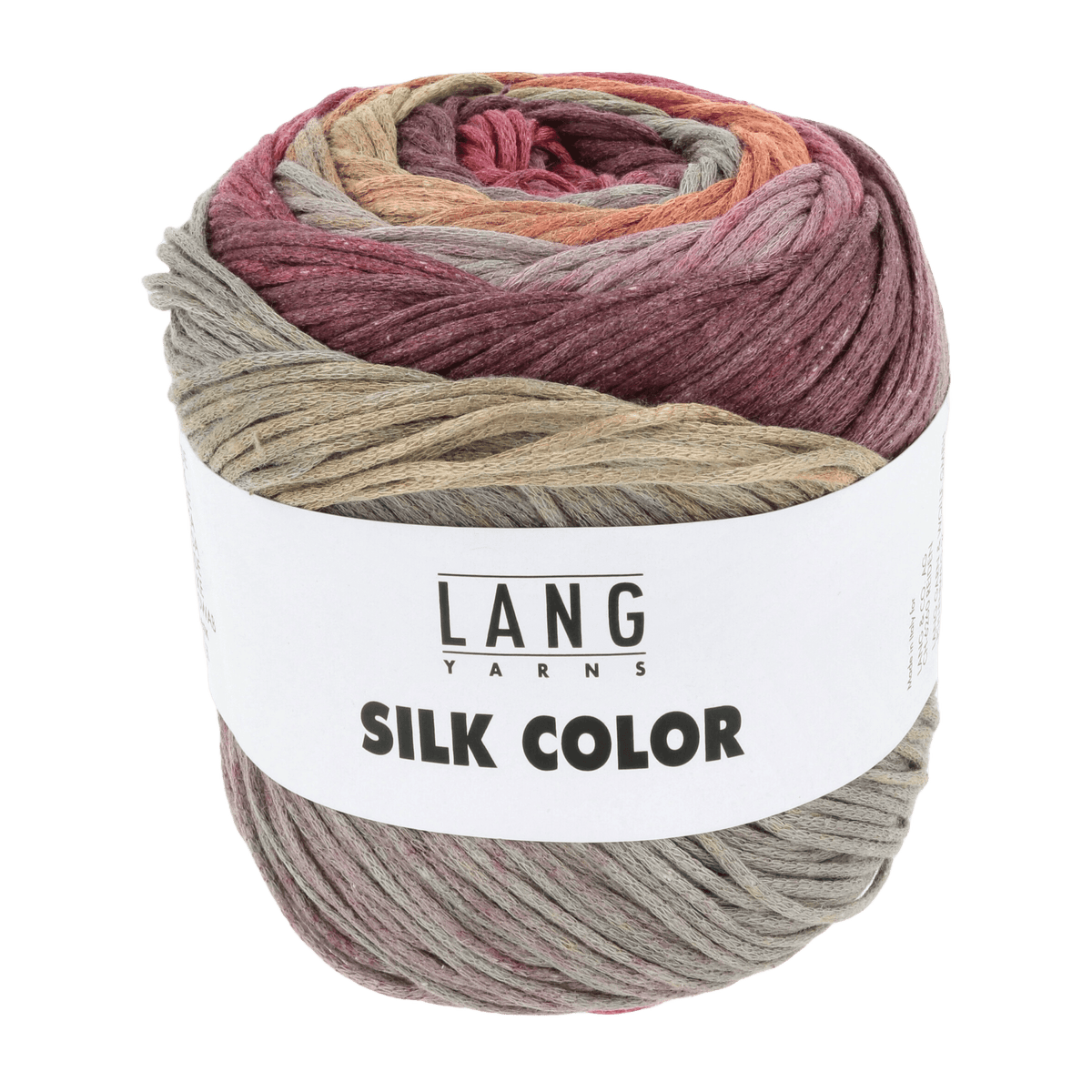Lang Yarns Summer Yarns Orange / Bordeaux / Red LANGYARNS | Silk Colour | DK | 1141