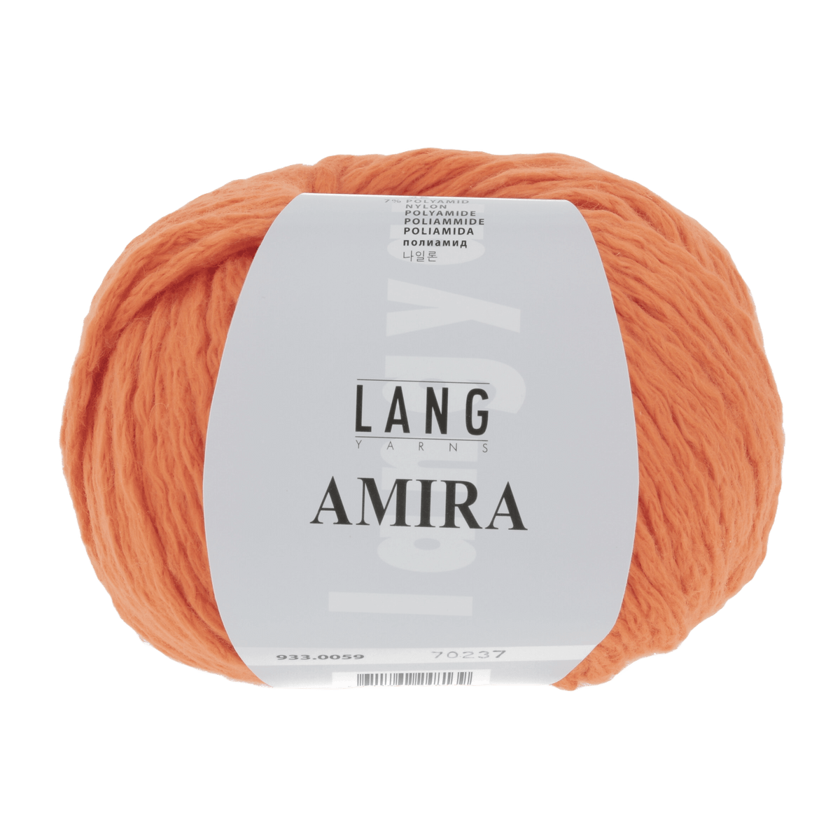 Lang Yarns Summer Yarns Orange LANGYARNS | Amira | Worsted / Aran | 933