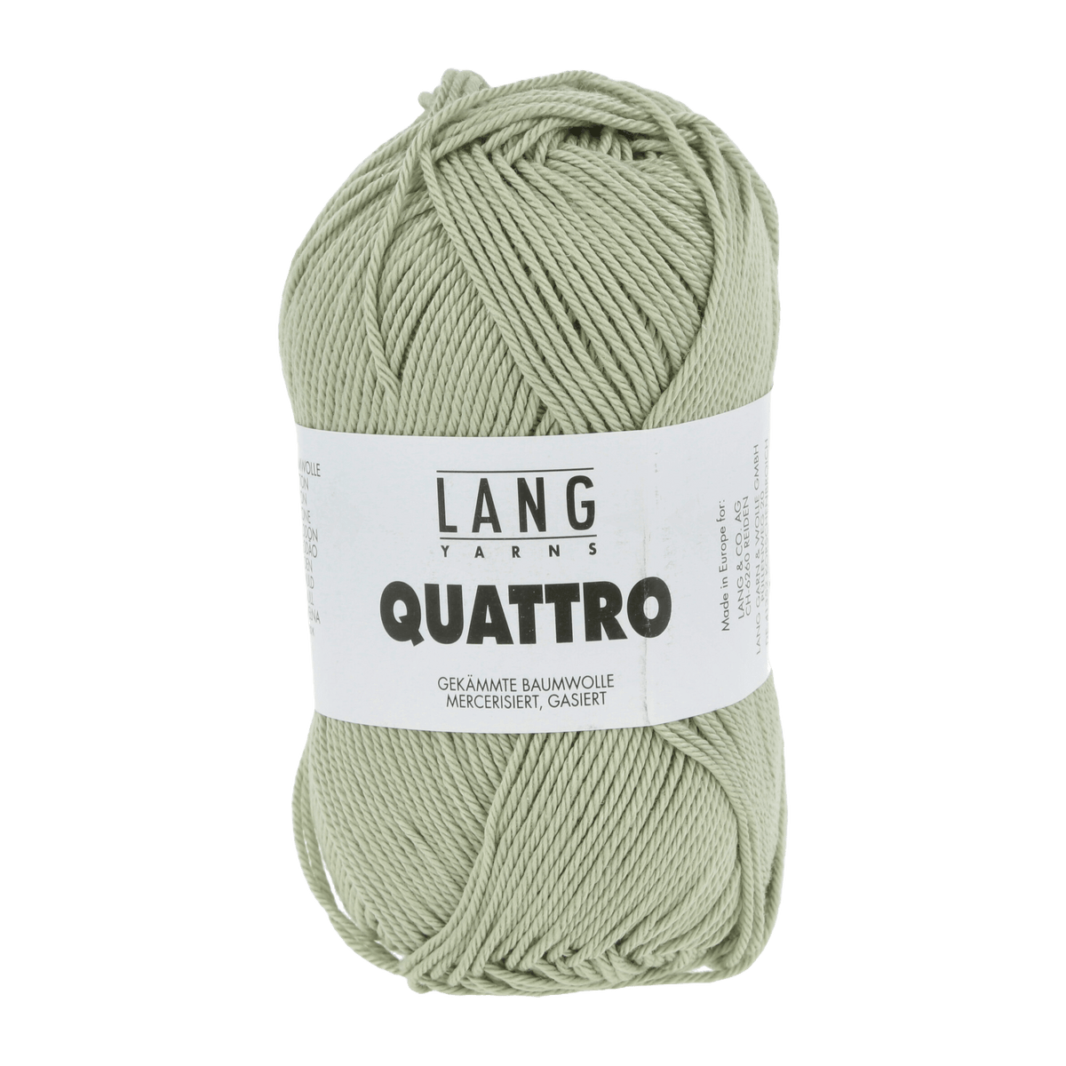 Lang Yarns Summer Yarns Pastel Green LANGYARNS | Quattro | Sport | 16