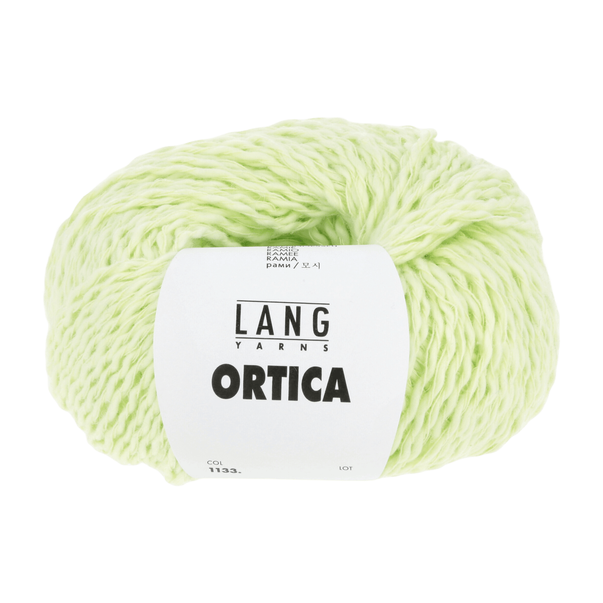 Lang Yarns Summer Yarns Pistache LANG YARNS | Ortica | Worsted / Aran | 1133