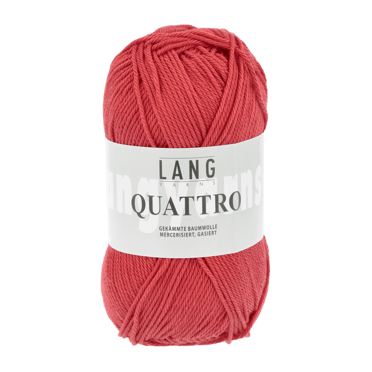 Lang Yarns Summer Yarns Red LANGYARNS | Quattro | Sport | 16