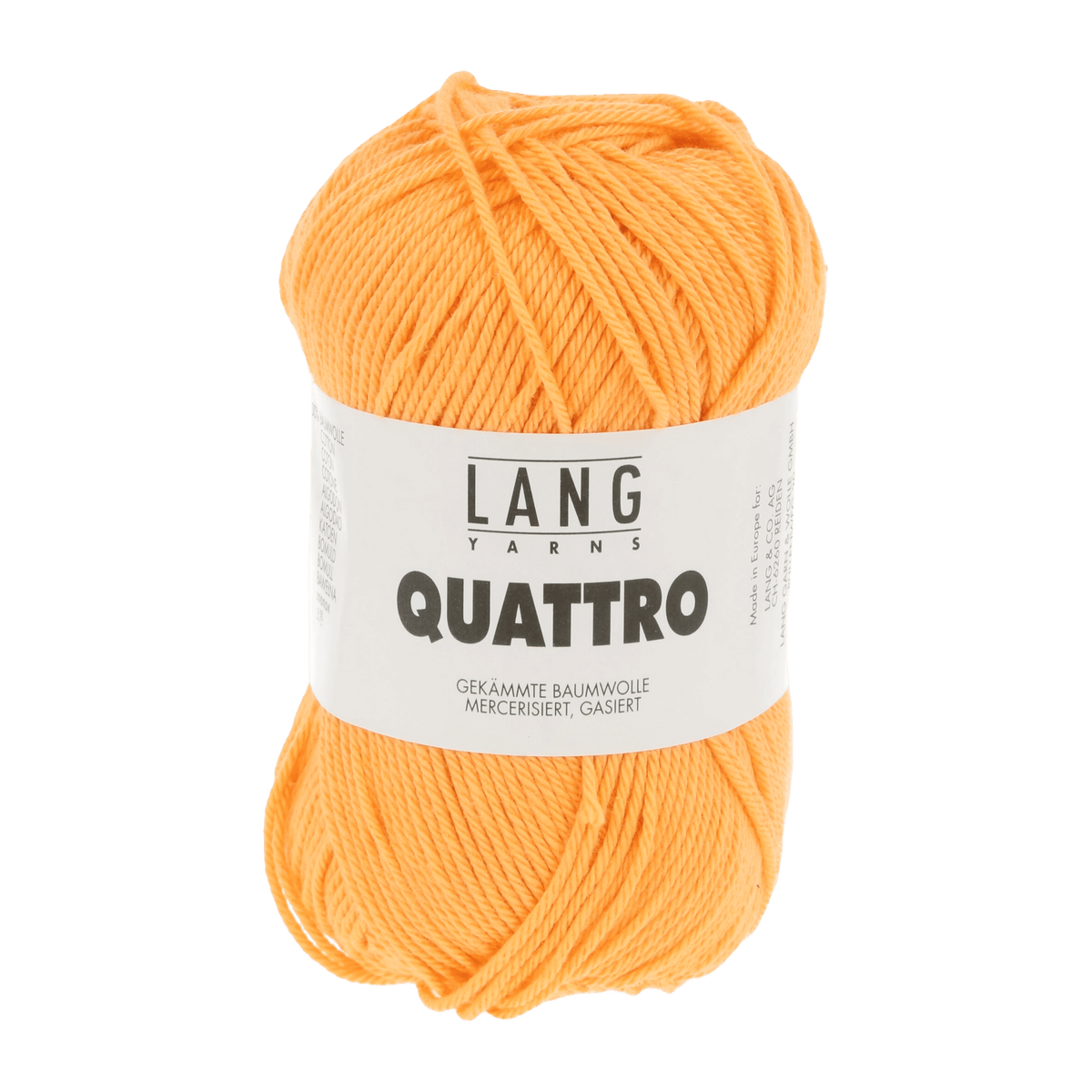 Lang Yarns Summer Yarns Tangarine LANGYARNS | Quattro | Sport | 16