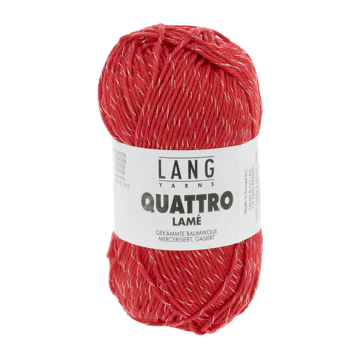 Lang Yarns Summer Yarns Tomato LANGYARNS | Quattro Lamé | Sport | 1133