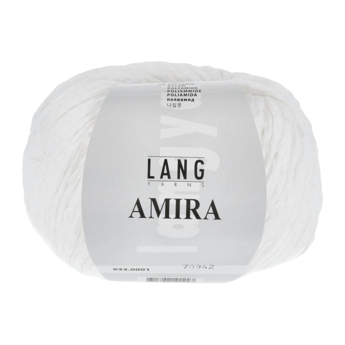 Lang Yarns Summer Yarns White LANGYARNS | Amira | Worsted / Aran | 933