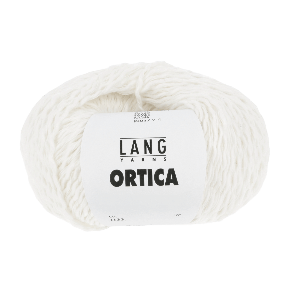 Lang Yarns Summer Yarns White LANGYARNS | Ortica | Worsted / Aran | 1133