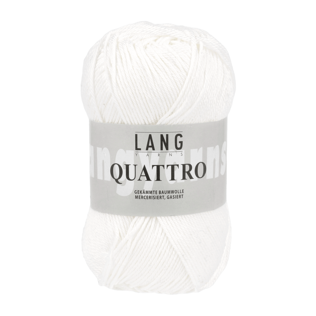 Lang Yarns Summer Yarns White LANGYARNS | Quattro | Sport | 16