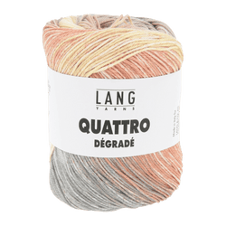 Lang Yarns Summer Yarns Yellow / Beige / Rust LANG YARNS | Quattro Dégradé | Sport | 1088