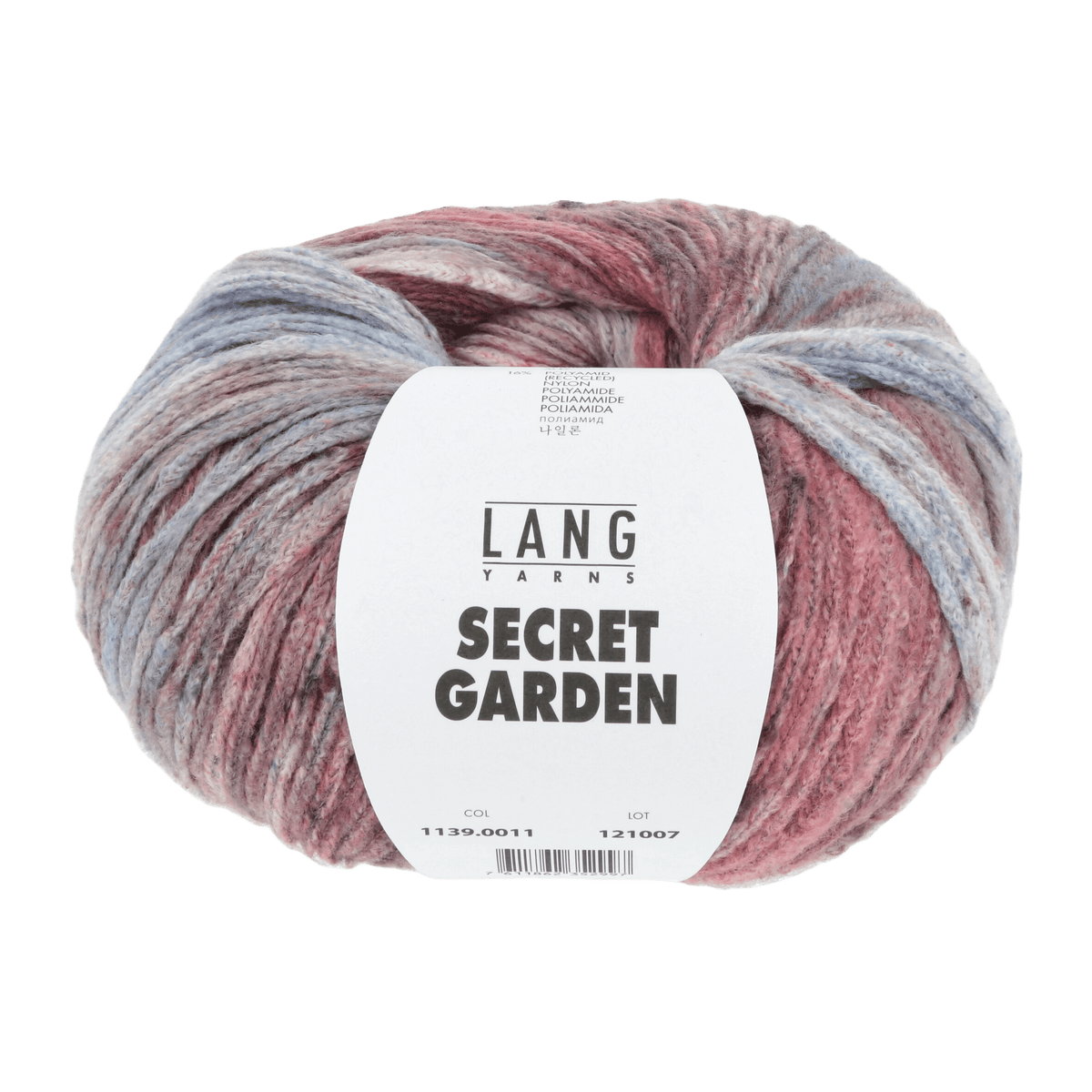 Lang Yarns Summer Yarns Yellow / Rose LANGYARNS | Secret Garden | DK | 1139