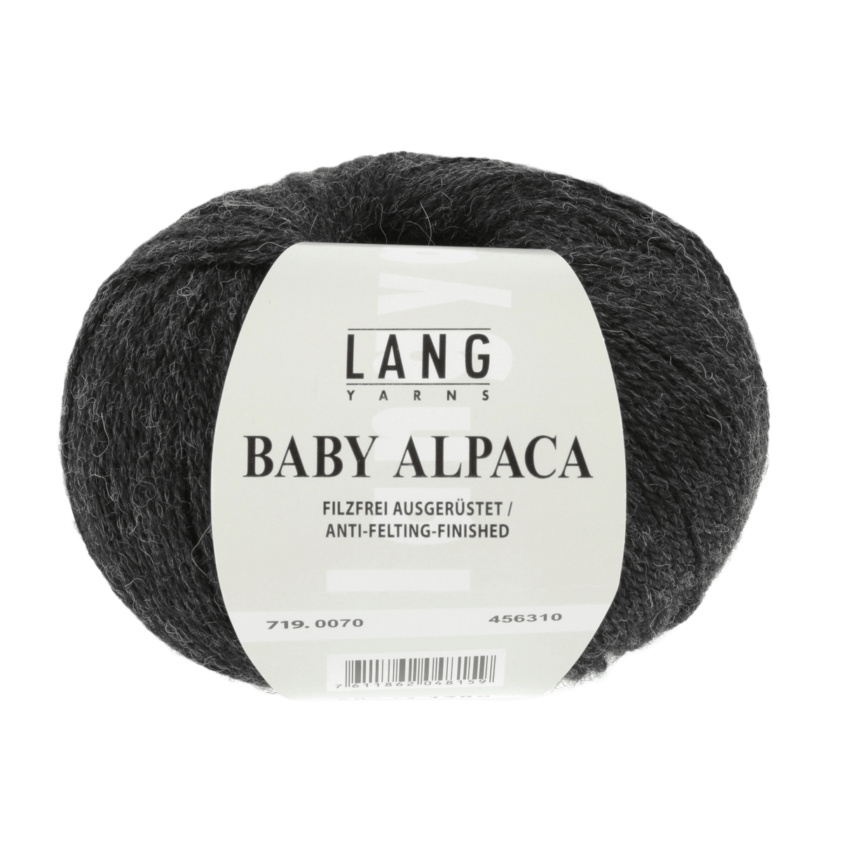 Lang Yarns yarn Anthracite Mélange LANGYARNS | Baby Alpaca | Sport | 719