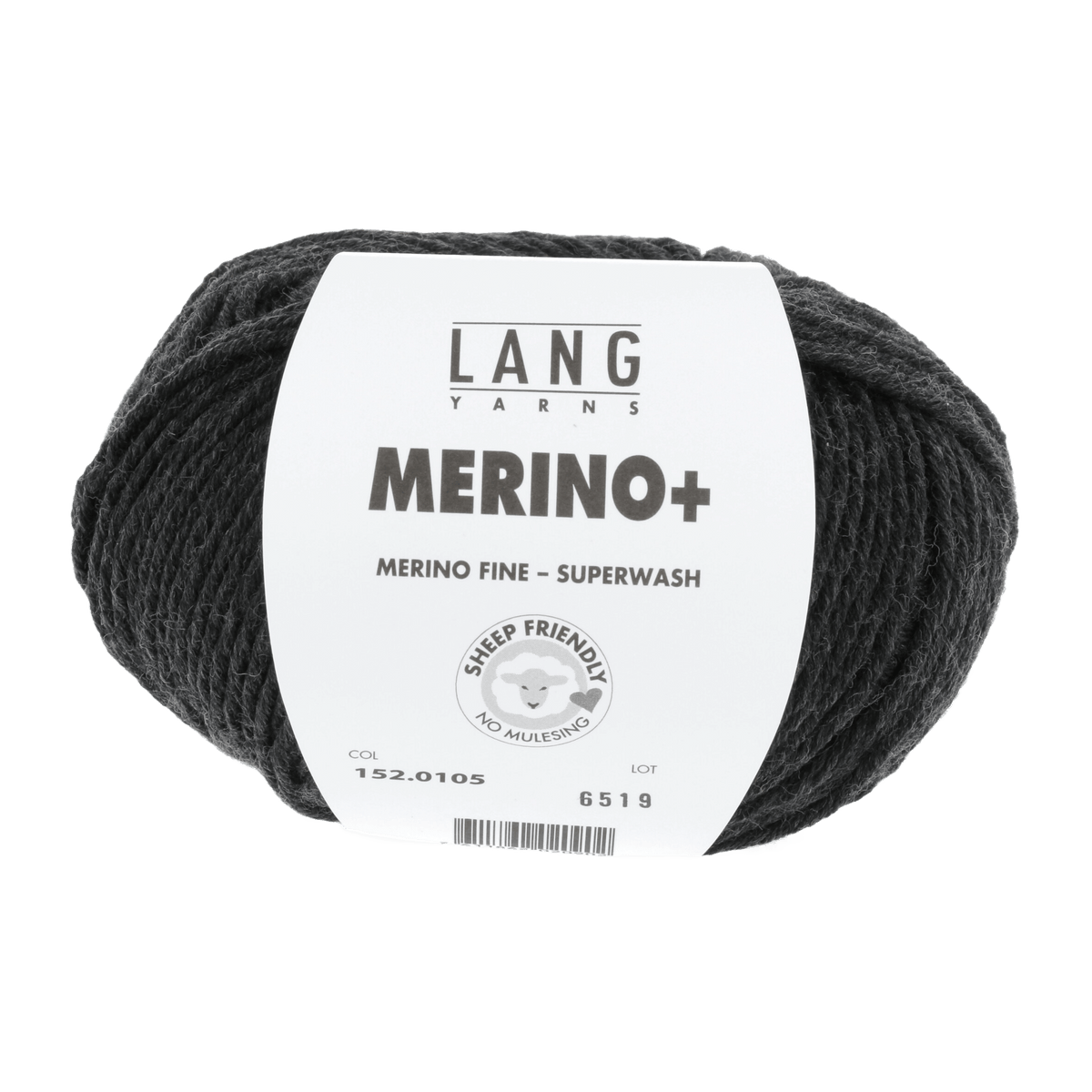 Lang Yarns Yarn Anthracite Mélange LANGYARNS | Merino+ | Worsted / Aran | 152