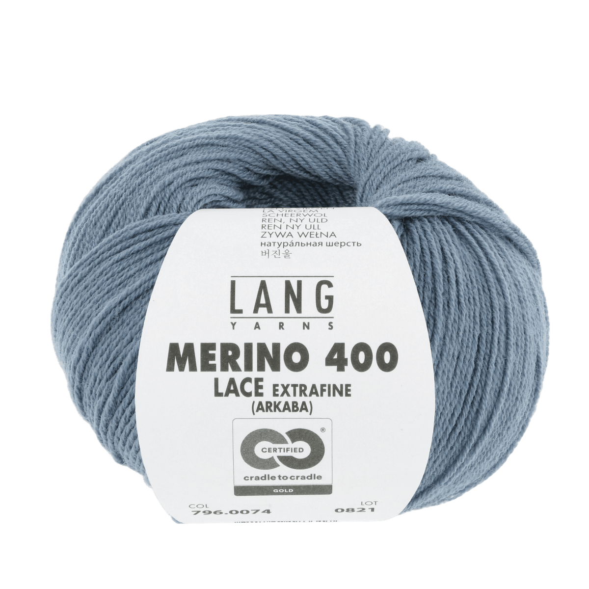 Lang Yarns Yarn Atlantic LANGYARNS | Merino 400 Lace | Sock / Baby | 796
