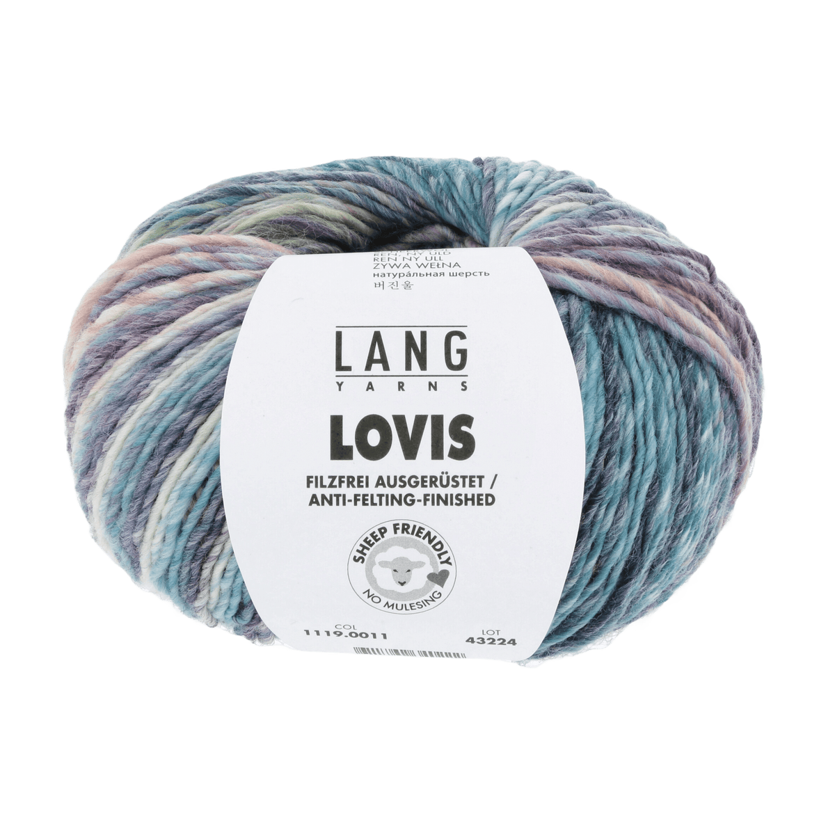 Lang Yarns Yarn Atlantic / Pink LANGYARNS | Lovis | Worsted | 1119