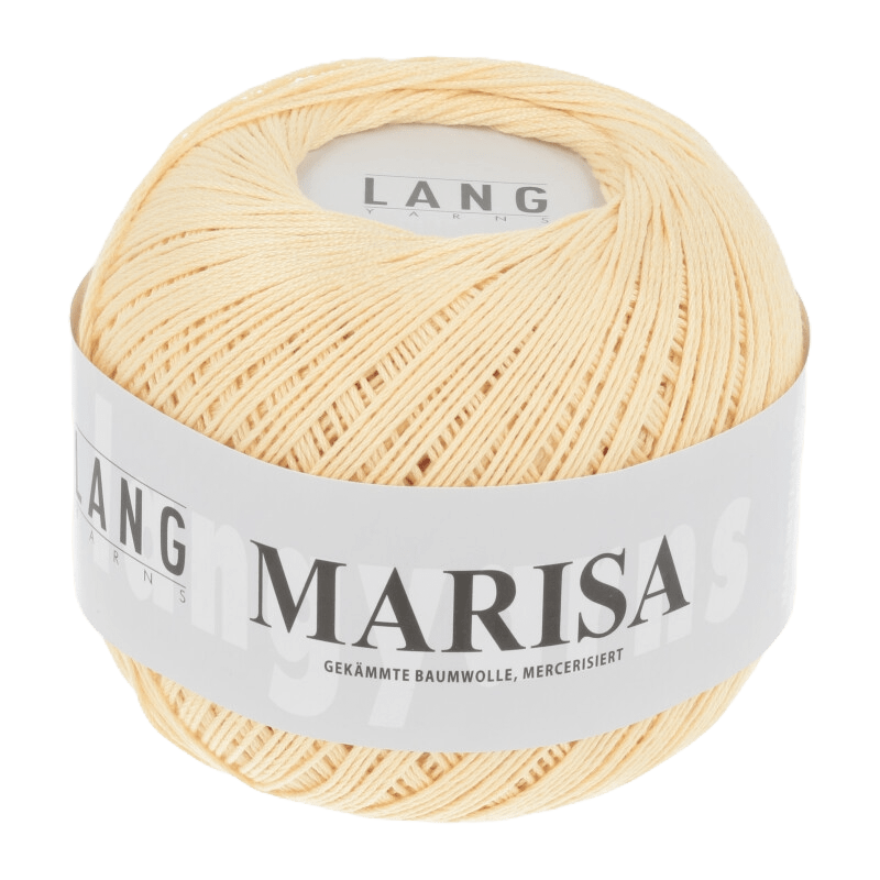 Lang Yarns Yarn Banana LANGYARNS |  Mercerised Crafting Cotton | Marisa | Sock / Baby | 9