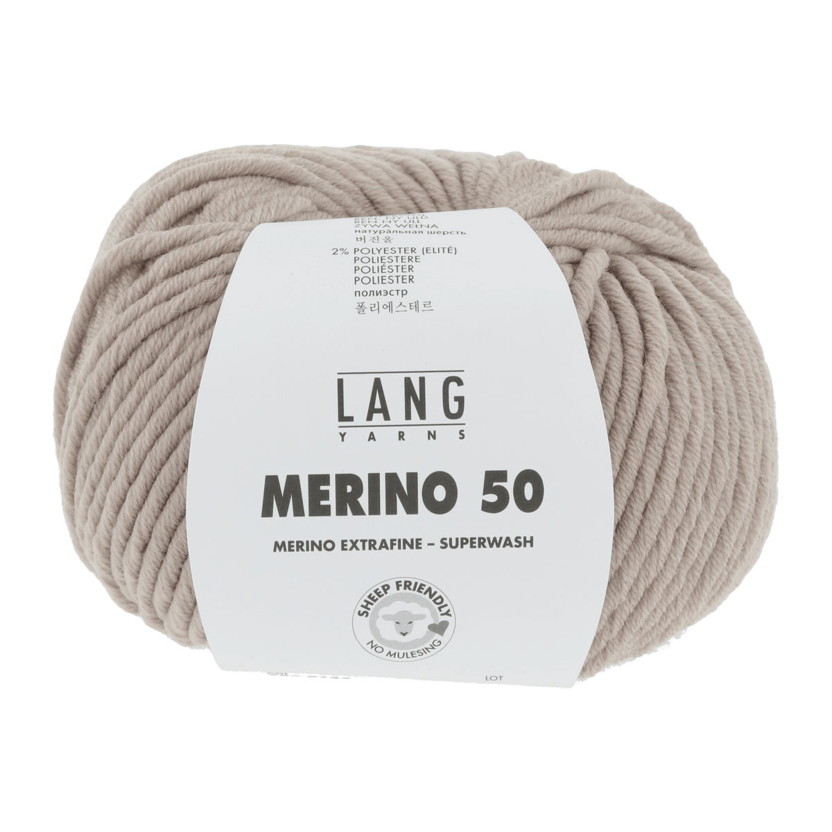 Lang Yarns Yarn Beige Mélange LANGYARNS | Merino 50 | Chunky | 756