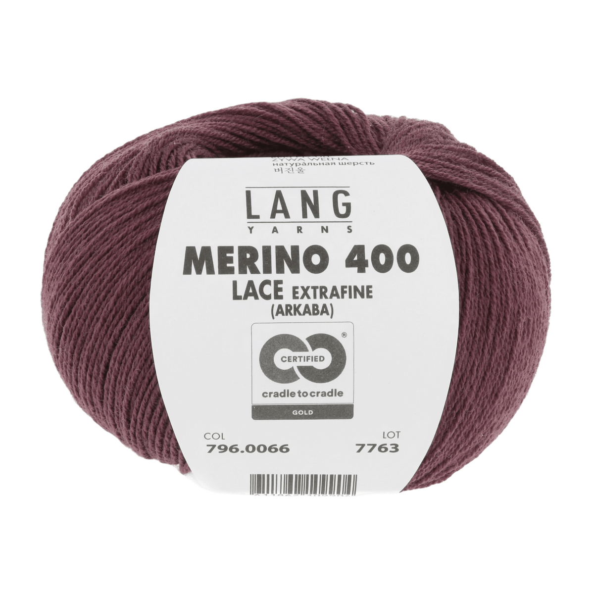 Lang Yarns Yarn Berry LANGYARNS | Merino 400 Lace | Sock / Baby | 796