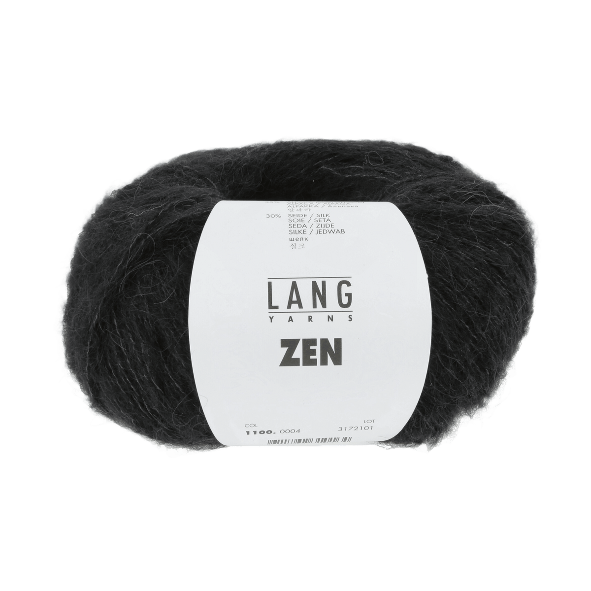 Lang Yarns Yarn Black LANGYARNS | Zen | Sport | 1100