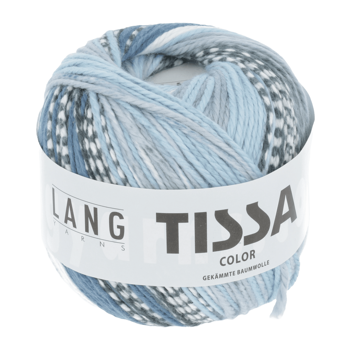 Lang Yarns Yarn Blue / Beige LANGYARNS |  Tissa | Worsted / Aran | 1030