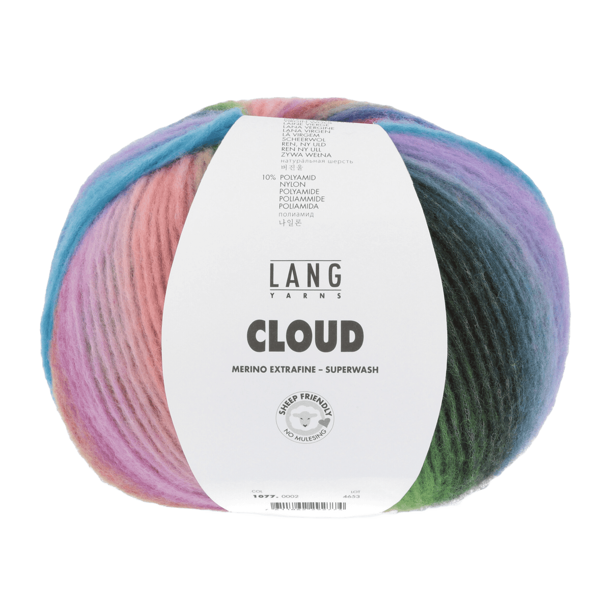 Lang Yarns Yarn Blue LANGYARNS | Cloud | Chunky | 1077