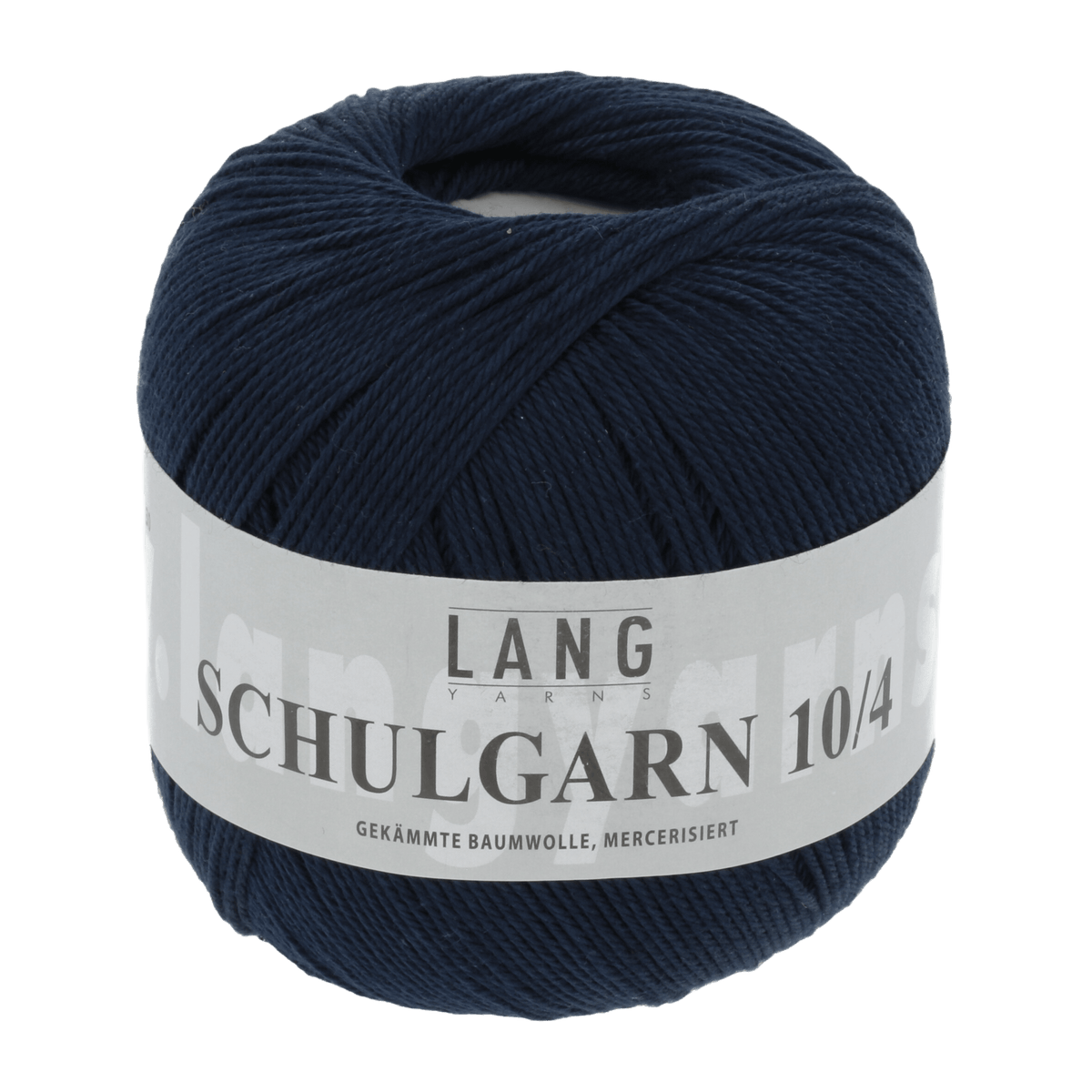 Lang Yarns Yarn Blue Marine LANGYARNS |  Mercerised Crafting Cotton 10/1 | Sport | 1