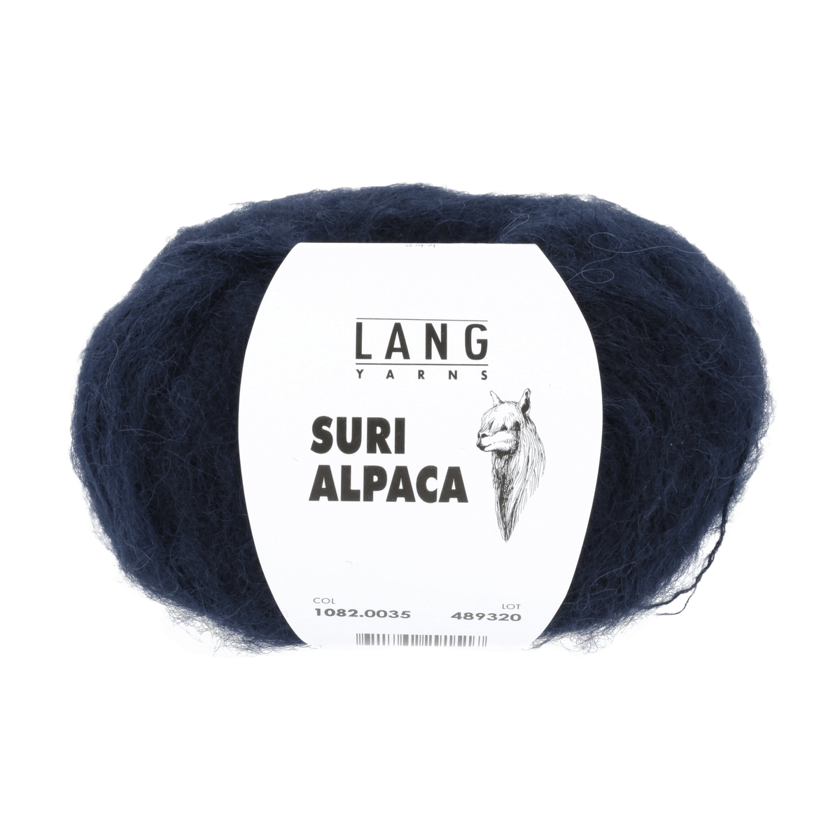 Lang Yarns Yarn Blue Marine LANGYARNS | Suri Alpaca | Worsted / Aran | 1082