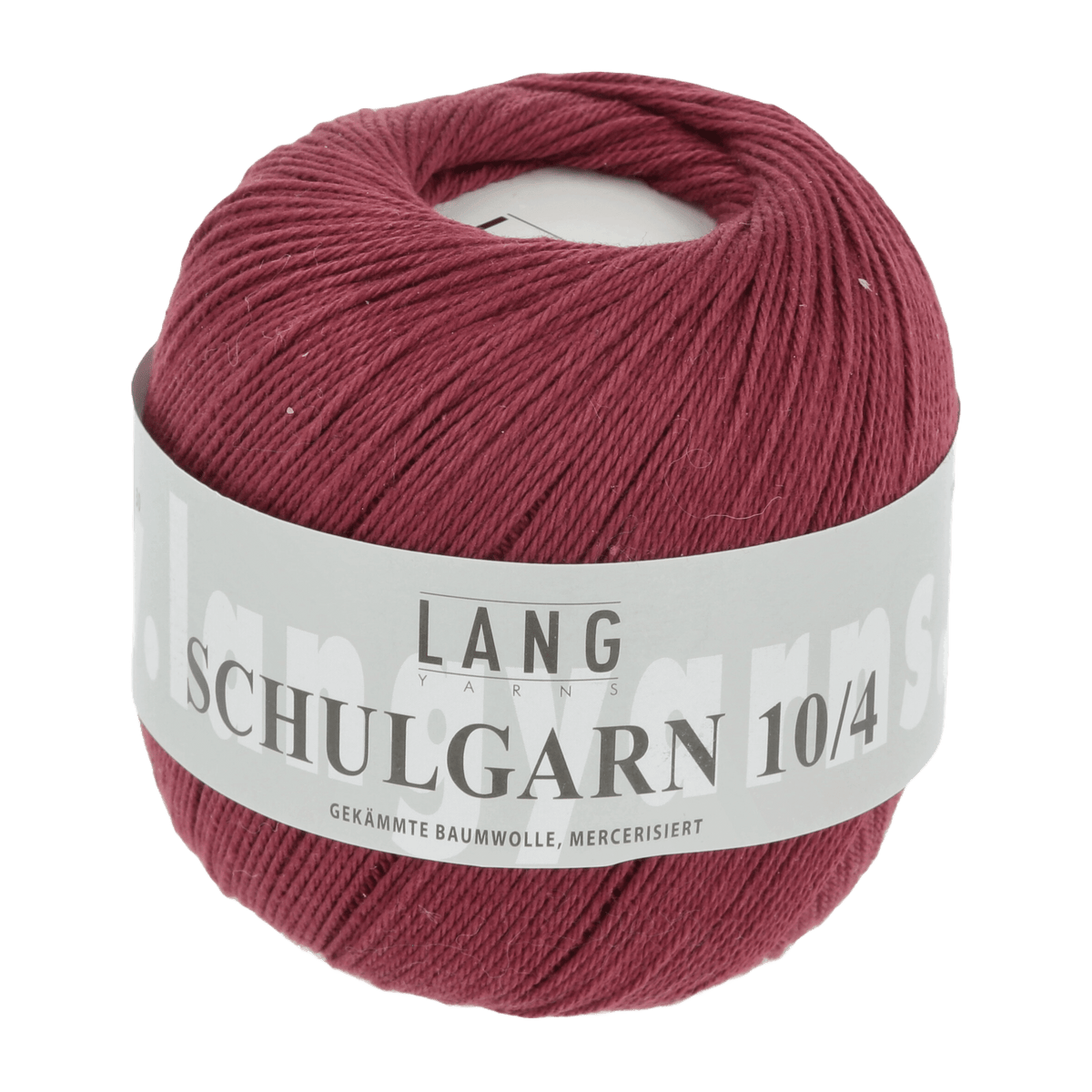 Lang Yarns Yarn Bordeaux LANGYARNS |  Mercerised Crafting Cotton 10/1 | Sport | 1