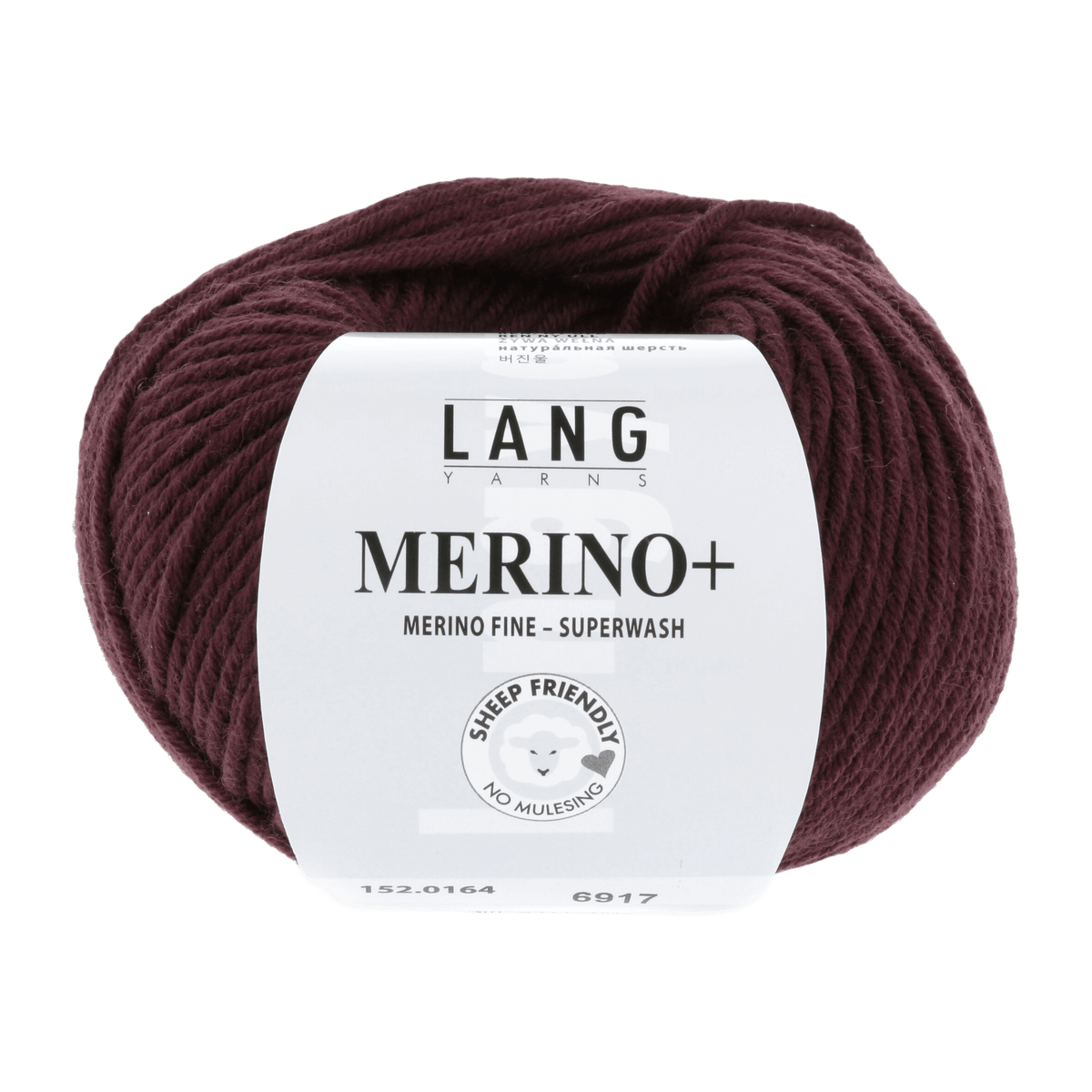 Lang Yarns Yarn Bordeaux LANGYARNS | Merino+ | Worsted / Aran | 152