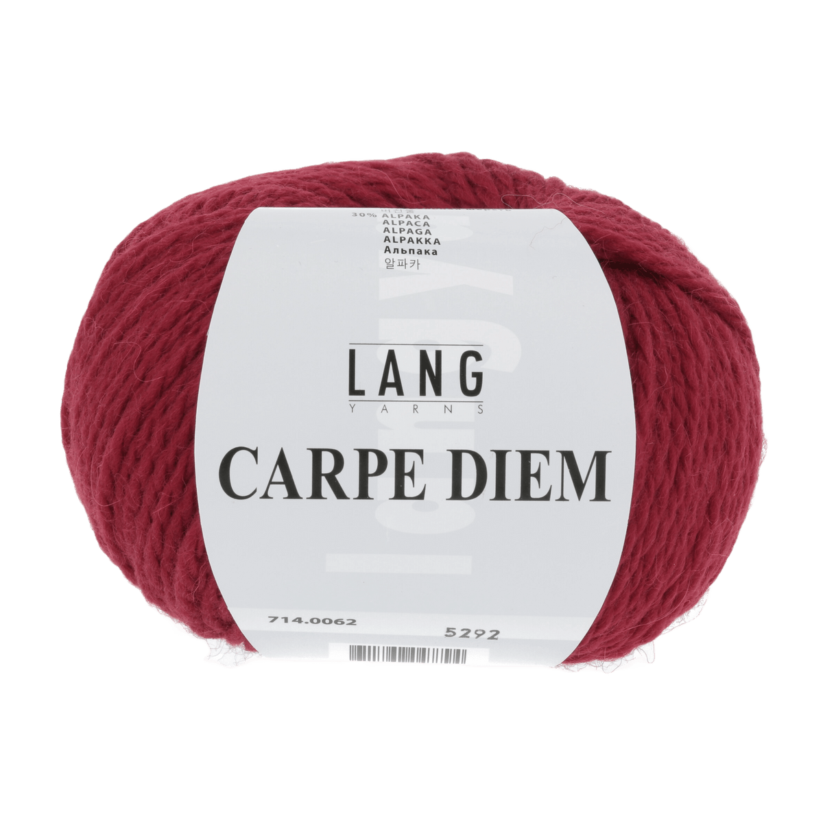 Lang Yarns Yarn Burgundy LANGYARNS | Carpe Diem | Worsted / Aran | 714