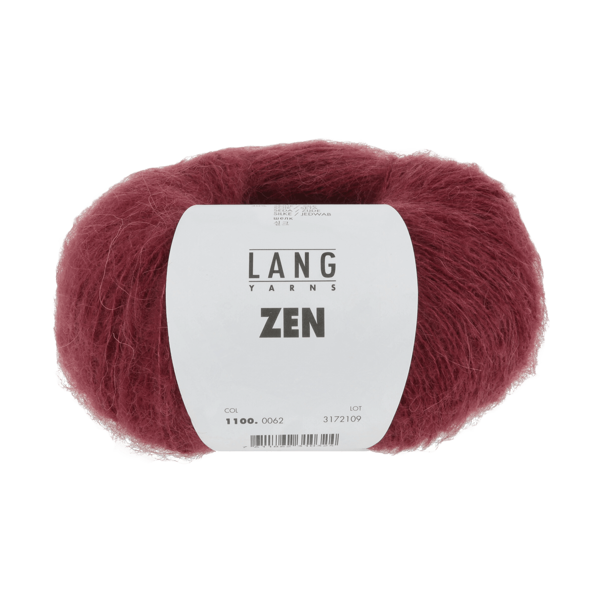 Lang Yarns Yarn Burgundy LANGYARNS | Zen | Sport | 1100