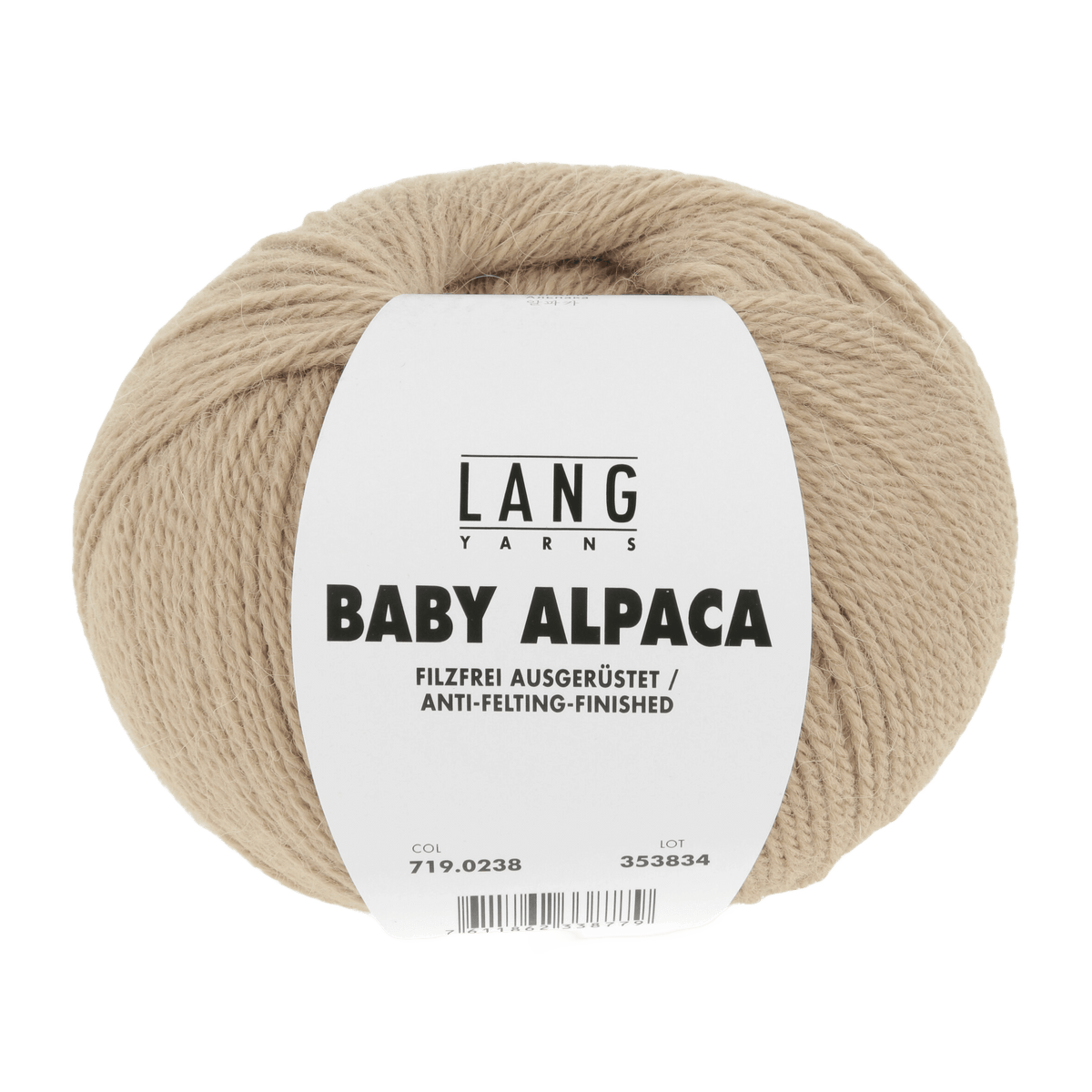 Lang Yarns yarn Camel LANGYARNS | Baby Alpaca | Sport | 719