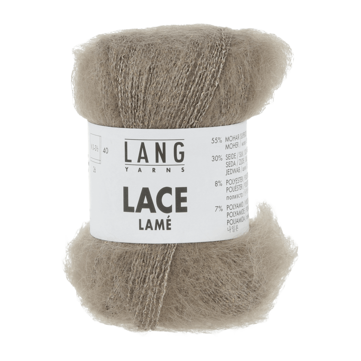 Lang Yarns yarn Camel LANGYARNS | Lace Lamé | Sport | 1081