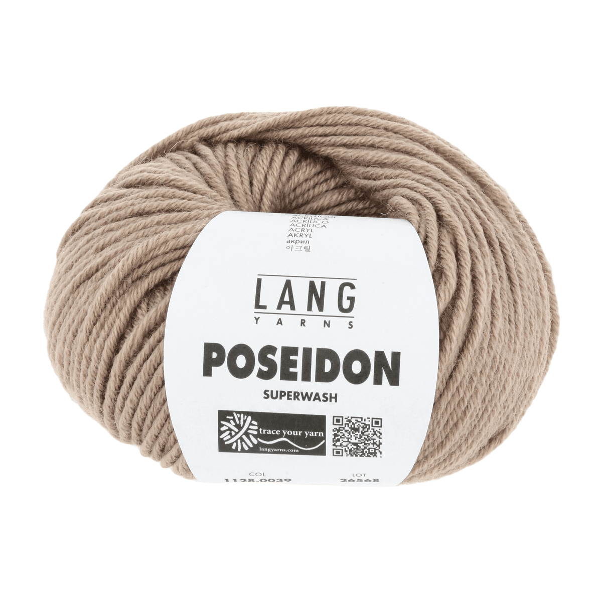 Lang Yarns Yarn Camel LANGYARNS | Poseidon | Worsted / Aran | 1128