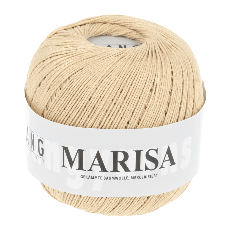 Lang Yarns Yarn Caramel LANGYARNS |  Mercerised Crafting Cotton | Marisa | Sock / Baby | 9