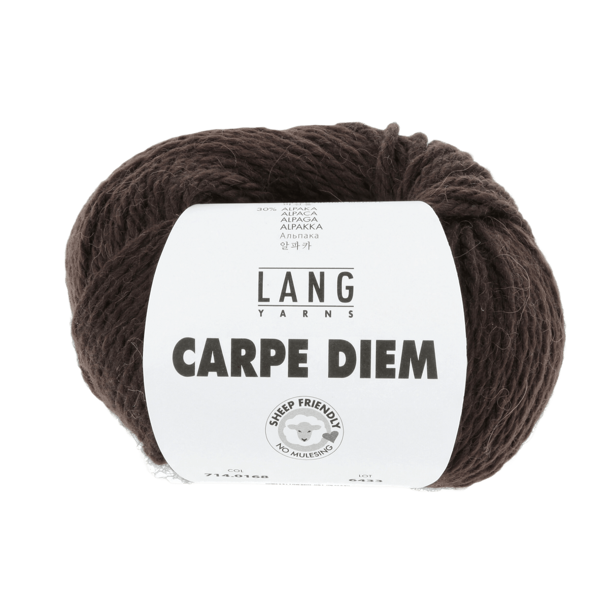 Lang Yarns Yarn Chocolate LANGYARNS | Carpe Diem | Worsted / Aran | 714